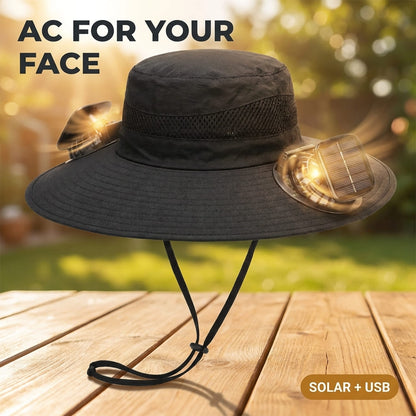 SunBreeze Solar Cooling Fan Hat