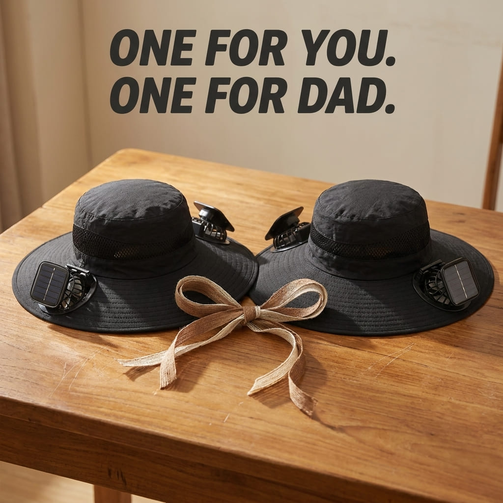 SunBreeze Solar Cooling Fan Hat