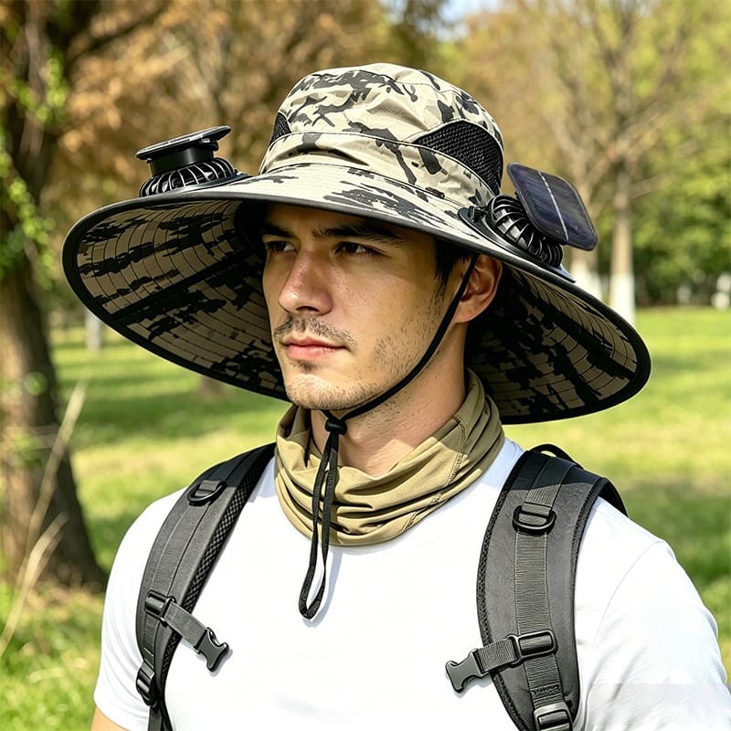 SunBreeze Solar Cooling Fan Hat