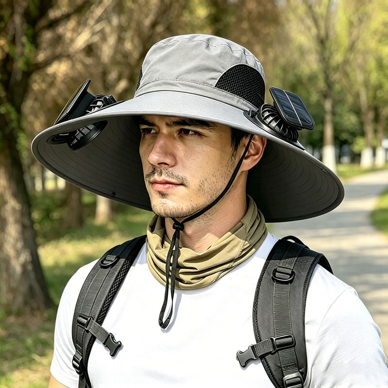 SunBreeze Solar Cooling Fan Hat